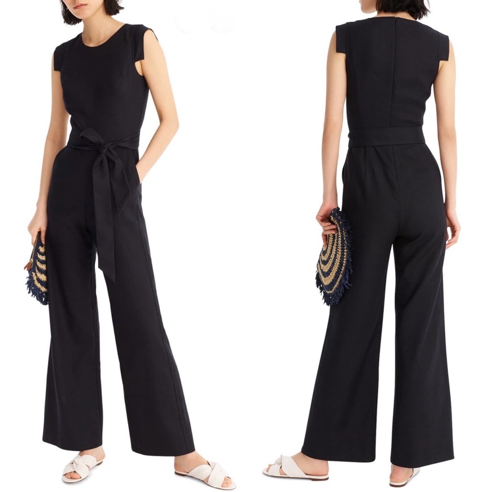 J. Crew Résumé‎ Linen Blend Jumpsuit 00